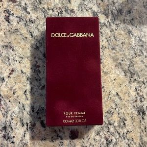 NEW! Dolce & Gabbana pour femme eau de parfum